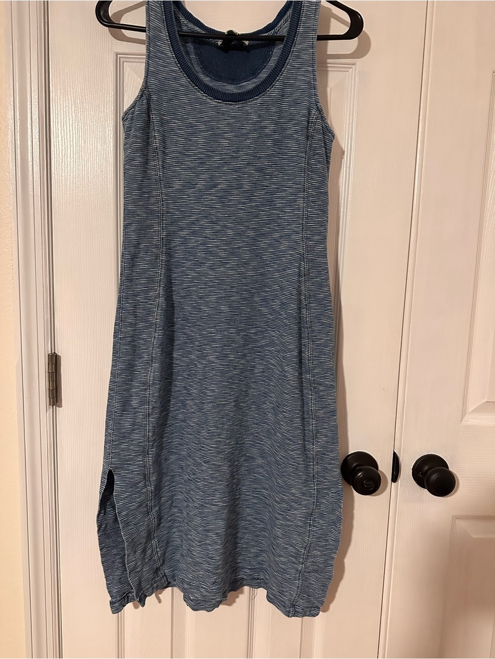 Anthropologie Saturday Sunday Giona Midi Dress Size Small Petite 100% Cotton